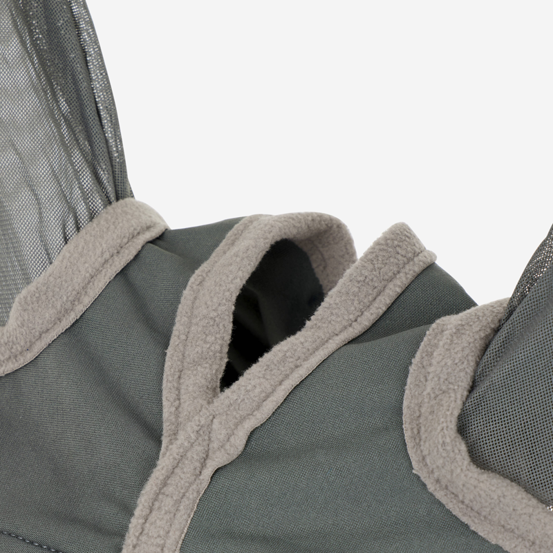 LeMieux ArmourShield Pro Half Fly Mask - Grey-2